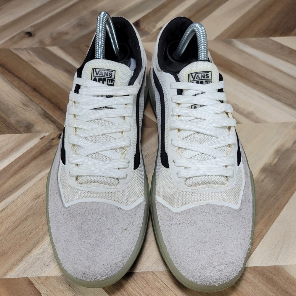 Vans AVE Pro Blanc De Blanc Clear Skate Shoes Mens 7.5 VNOA4BT7UY6 Suede Low Top - Picture 3 of 13